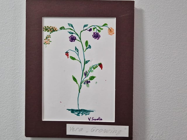 The power of art therapy was demonstrated at St Winefrides Residential Home in Littlehampton, as the community was invited in for the annual exhibition