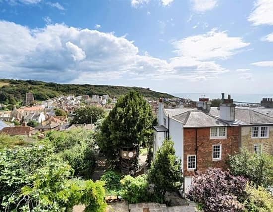 The property enjoys stunning views