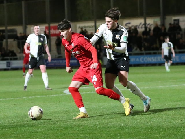 Action from Worthing's win at Dartford