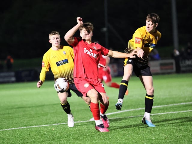 Worthing take on Littlehampton Town in the Sussex Senior Cup