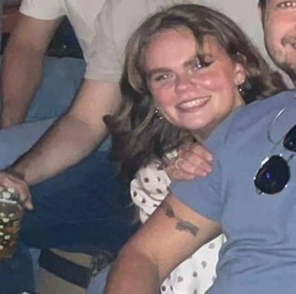 Mollie Penfold on the day of the assault.