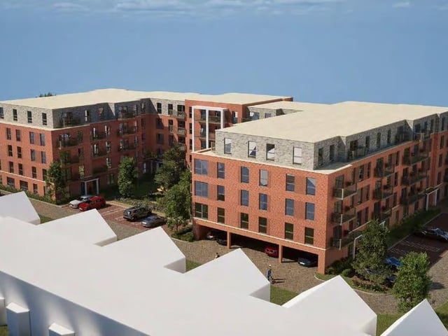 Artist's impression of the development