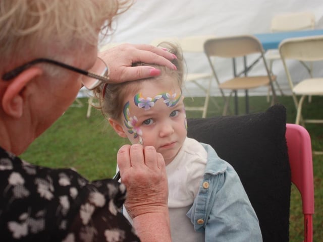 Young and old took part