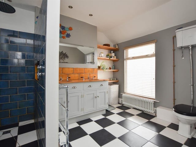 The shower room