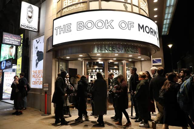 Katherine felt guilty over a day out in London to see Book of Mormon. Picture: ISABEL INFANTES/AFP via Getty Images