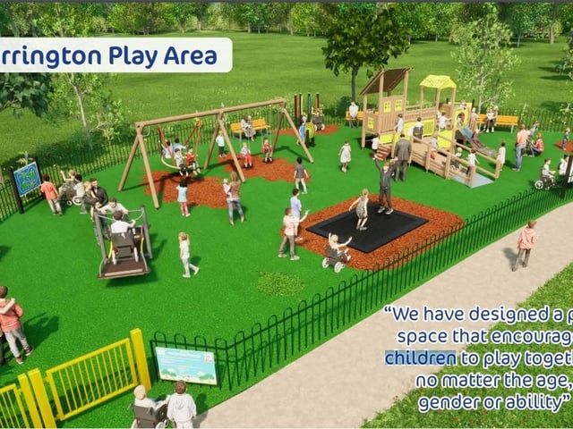 An artist's impression of how the park could look