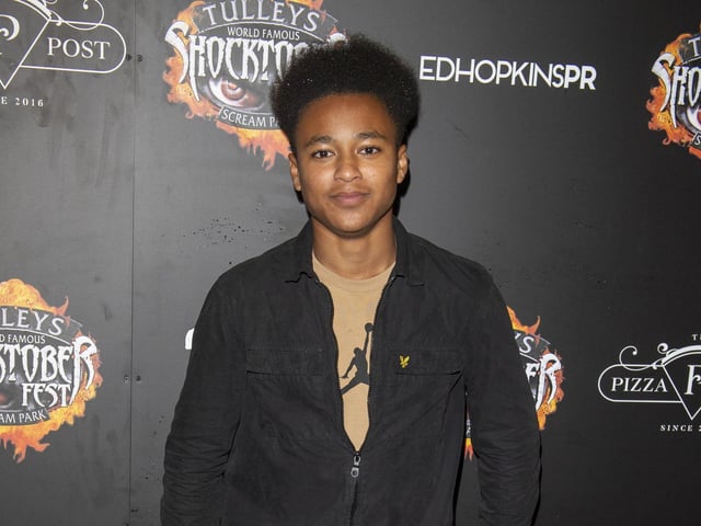 Jaden Ladega attends Tulleys Shocktober Fest at Tulleys Farm on September 30, 2022 in Crawley, England. (Photo by Stuart C. Wilson/Stuart Wilson/Getty Images for Tulleys Shocktober Fest):