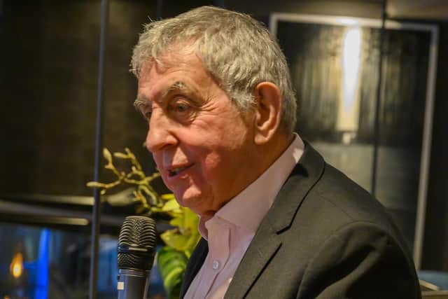 Sir Ian McGeechan, HHRFC City Lunch 2023 at M Restaurant, Threadneedle St, London, fundraising event for new Clubhouse | Picture by  Kobalt Design