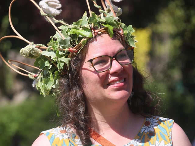 Crowning of the May Queen 2024 in Alexandra Park, Hastings, May 12. Photo by Roberts Photographic.