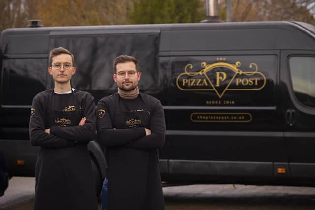 Harry Meer-Sipkoski (right) and his brother Charlie (left) own The Pizza Post