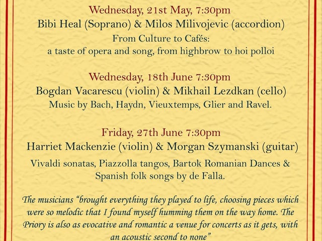 Amici Concert Series