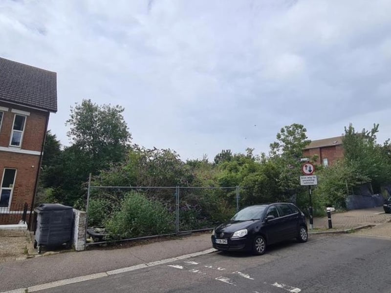 Street view of the site