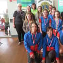 One of the teams who took part in last year's Swimarathon