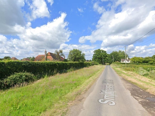 A property in Smithers Hill Lane was sold for £1,000,000 on March 28