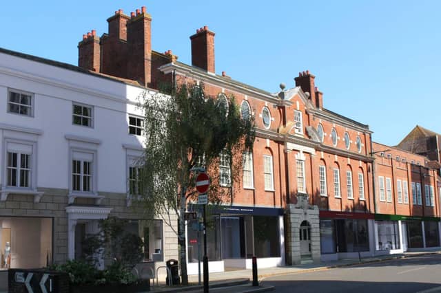 The proposed new plans for the former House of Fraser building on West Street.