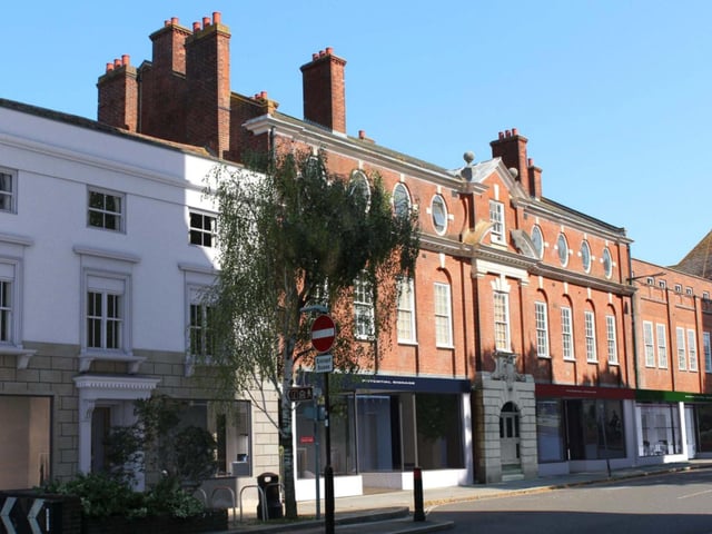 The proposed new plans for the former House of Fraser building on West Street.