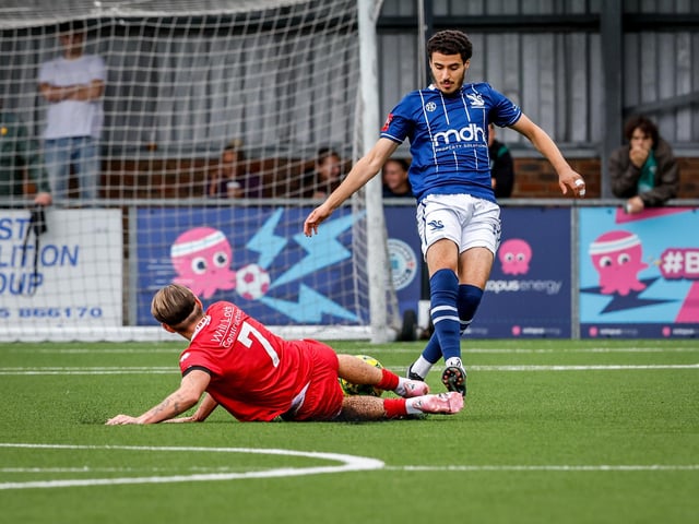 Eastbourne Borough v Leatherhead, Isthmian Premier