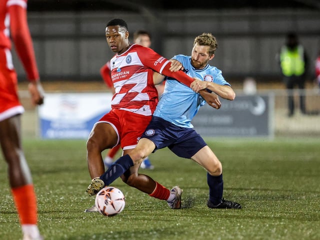 Eastbourne Borough v Little Common in the Sussex Senior Cup