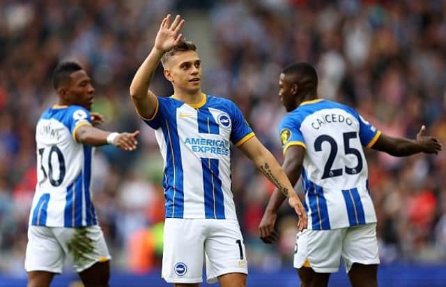 Brighton and Hove Albion attacker Leo Trossard is on the verge of completing a move to Premier League rivals Arsenal