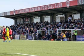 Eastbourne residents have voiced their concerns about a proposal at Eastbourne Borough Football Club. Picture: Eastbourne Borough Football Club