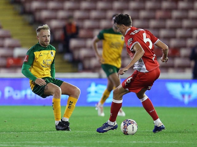 The best of the action from the pitch and the stands from Horsham's 3-3 draw at Barnsley in the FA Cup first round