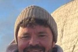 Sam, 40, is currently missing from Bognor and may have travelled to Rustington and Worthing. Picture: Sussex Police