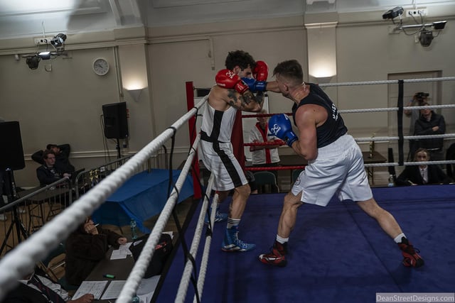Images from a successful Horsham Boxing Club show at The Drill Hall | Ring pictures by Dean Street Designs