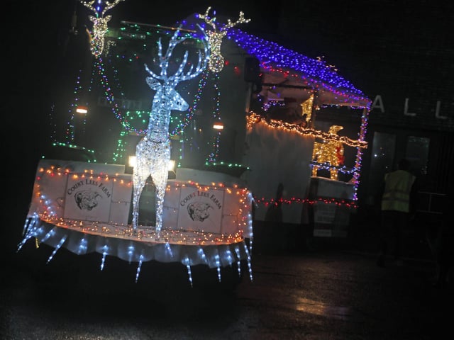 The Christmas Tractor Run 2024 leaving Hastings Old Town on December 21. Photo by Roberts Photographic.
