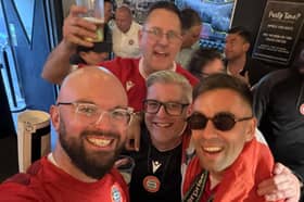 Celebrating on a day to savour