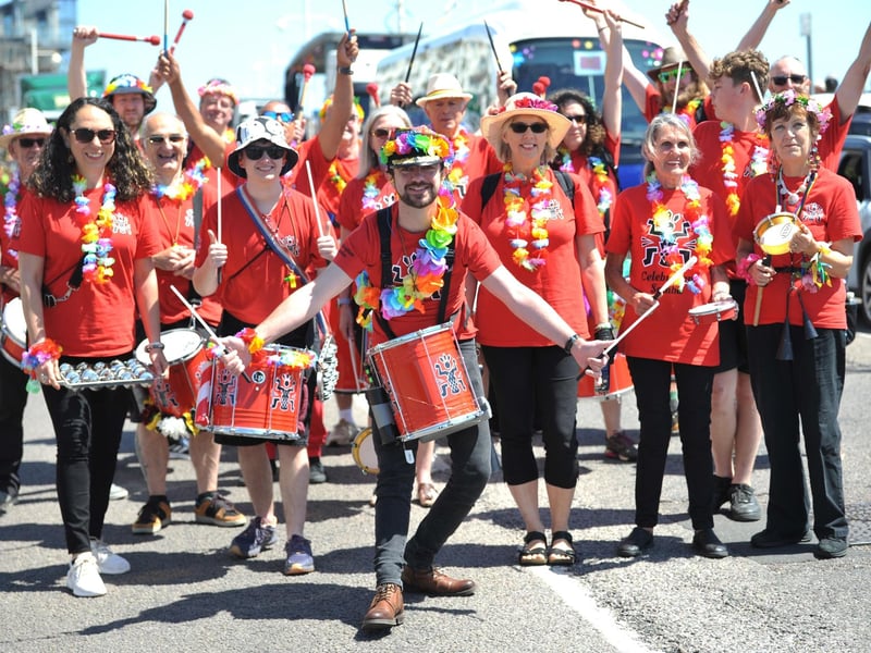 The Bognor Regis carnival returned this year with a Flower Power theme. SR24052801. Pic SR Staff/Nationalworld