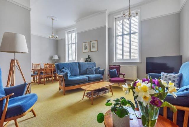 The bright property features an open and flowing floorplan