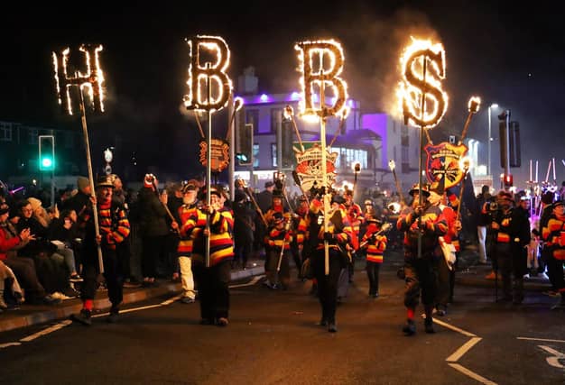 Hastings Bonfire 2024. Photo by Andrew Clifton.
