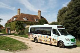 The Sussex Art Shuttle at Charleston in Firle,