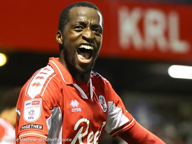 Crawley Town drew 1-1 with MK Dons at the Broadfield Stadium - here are fans, actions and goal celebrations