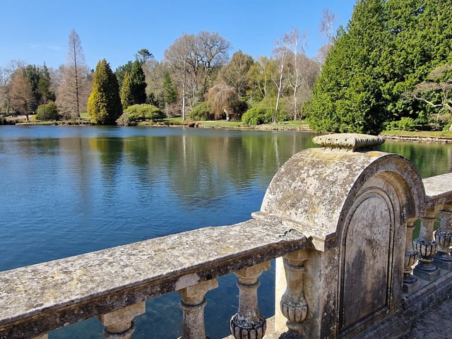 Spring blooms at Sheffield Park and Garden near Haywards Heath