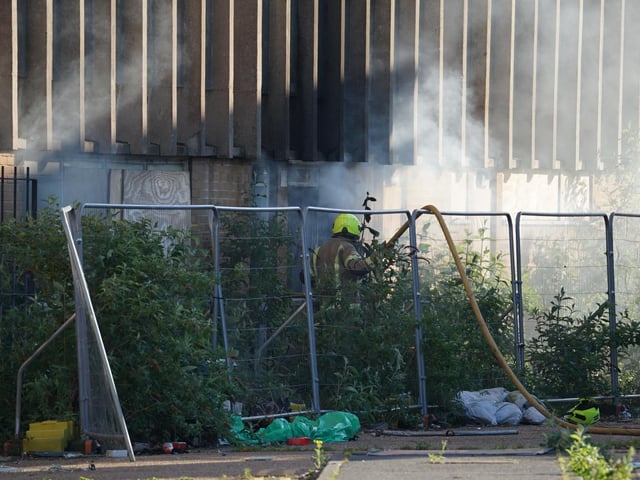 East Sussex Fire & Rescue Service were called to a fire at a disused multi-storey car park in Eastbourne, a spokesperson has confirmed.