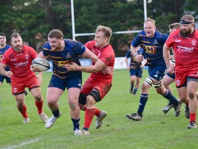Worthing Raiders lost 19-59 to Jersey at Roundstone Lane. Photographer Stephen Goodger was on hand to capture the action