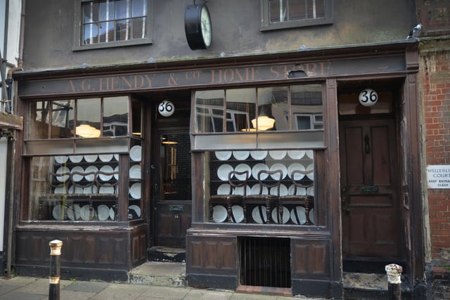 AG Hendy & Co Home Store, Hastings Old Town.