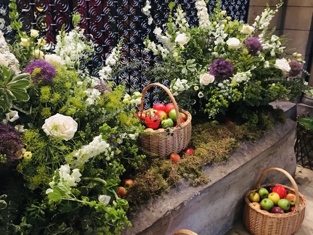 Chichester Cathedral has been filled with wonderful floral displays for the past few days / Picture: Steve Bone
