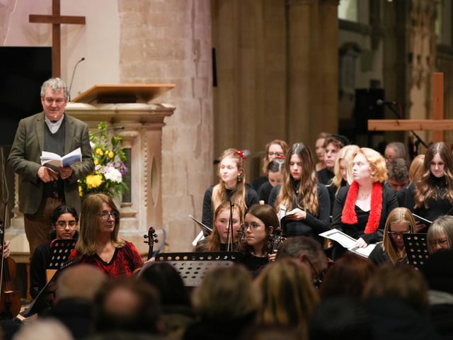 Carols by Candlelight, Worthing College's annual Christmas concert, brought staff and students together at St Mary's Church in Broadwater