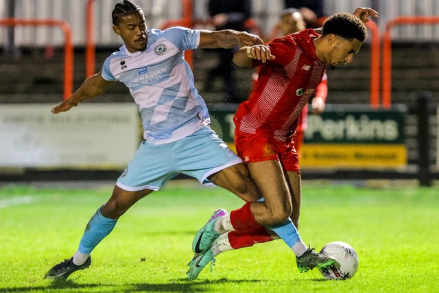 Freddie Carter and Callum Kealy scored as Eastbourne Borough picked up an important 2-0 win away at Welling United. Photographer Lydia Redman was at the game to catch the action