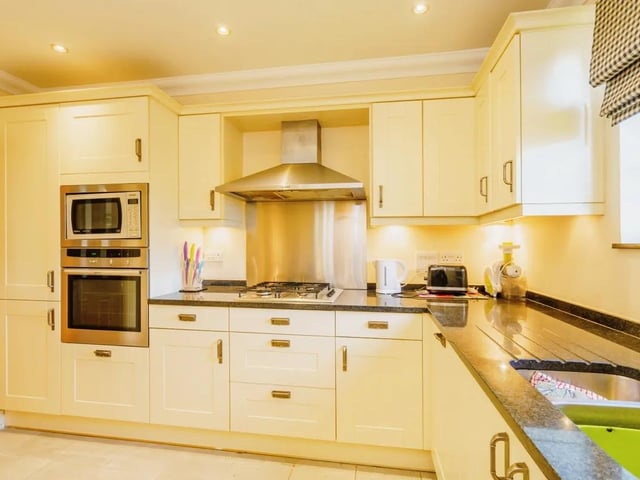 The fully integrated modern kitchen.