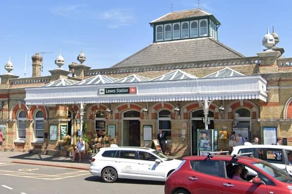 Southern said a person was hit by a train between Brighton and Lewes on the evening of Monday, October 12. Photo: Google Street View