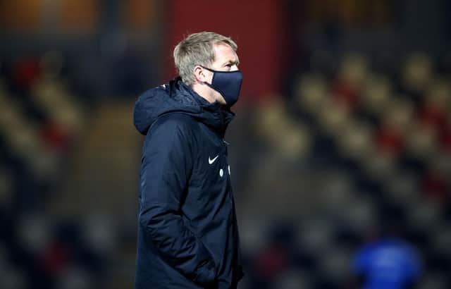 Graham Potter. (Photo by Michael Steele/Getty Images)