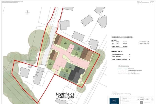 Seven new homes can be built at Eastergate