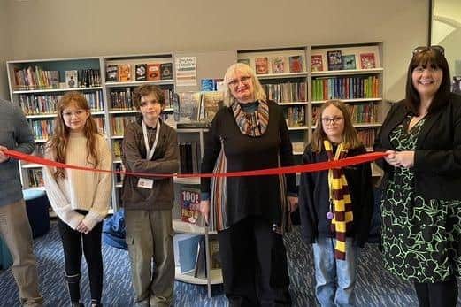 The opening of the new library