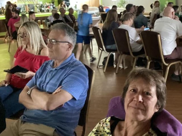 Bognor Regis Town hosted a watch-along at its Seasons venue