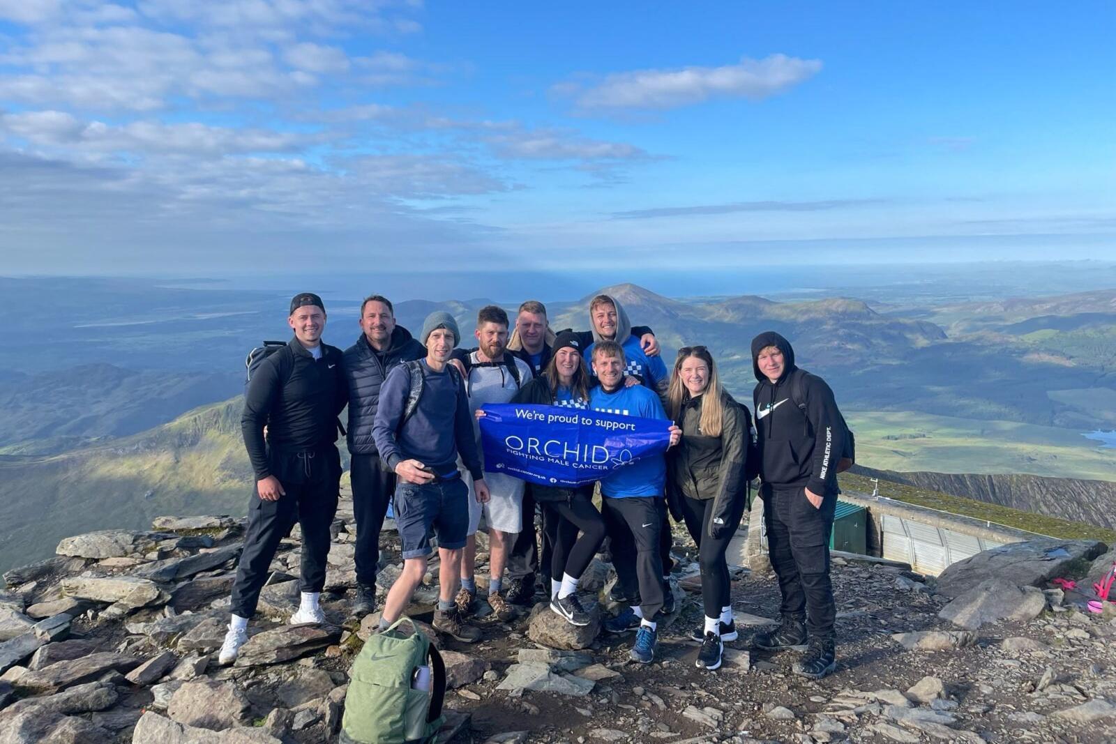 Arundel Plumbing & Heating climb to top of Mount Snowdon for Orchid Charity. - Vimarsana News