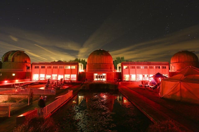 The Observatory Science Centre, Herstmonceux, Hailsham, East Sussex. Home of the Herstmonceux Observatory this is an interactive hands-on science centre promoting interest in science for everyone. The centre itself is open most days with access to the observatory and viewing through the amazing telescopes permitted during regular open evenings. Sat nav users should look up the location’s website for directions.