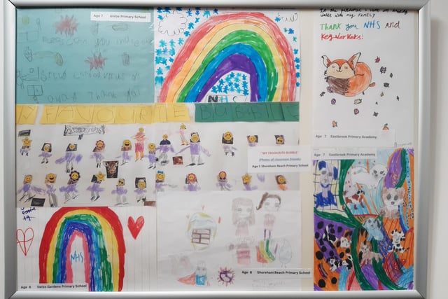 Colourful interpretations of how the Covid-19 pandemic affected children in Shoreham and Southwick